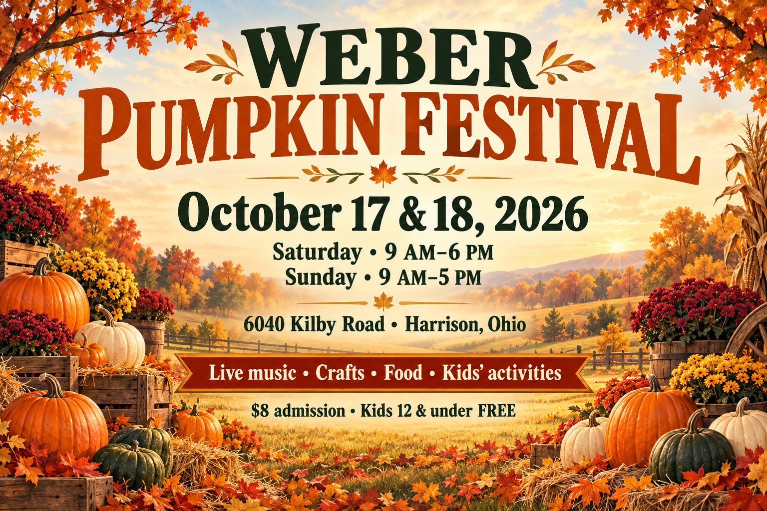 Weber Family Pumpkin Festival