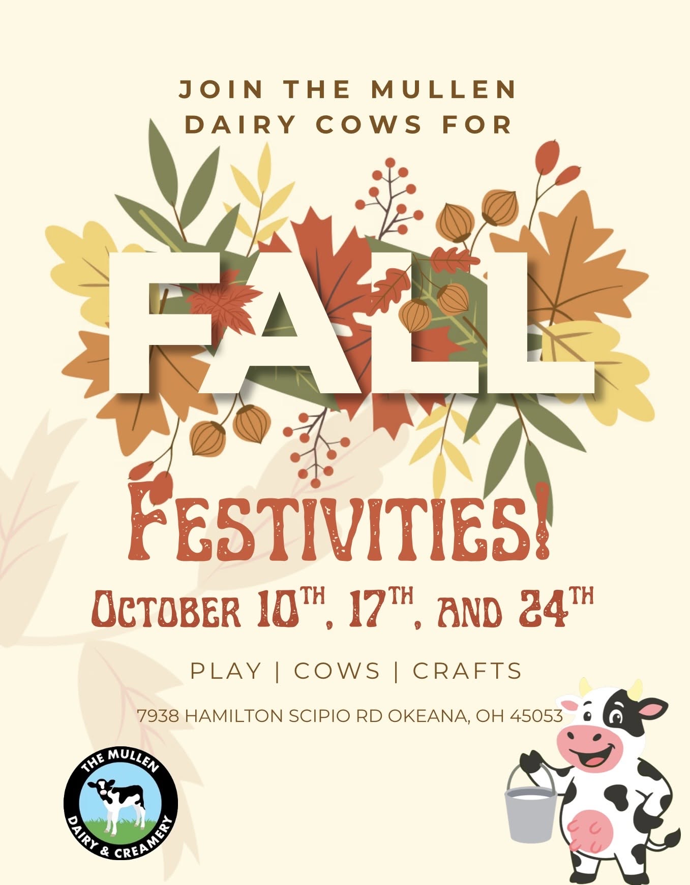 Fall Fun at The Mullen Dairy & Creamery