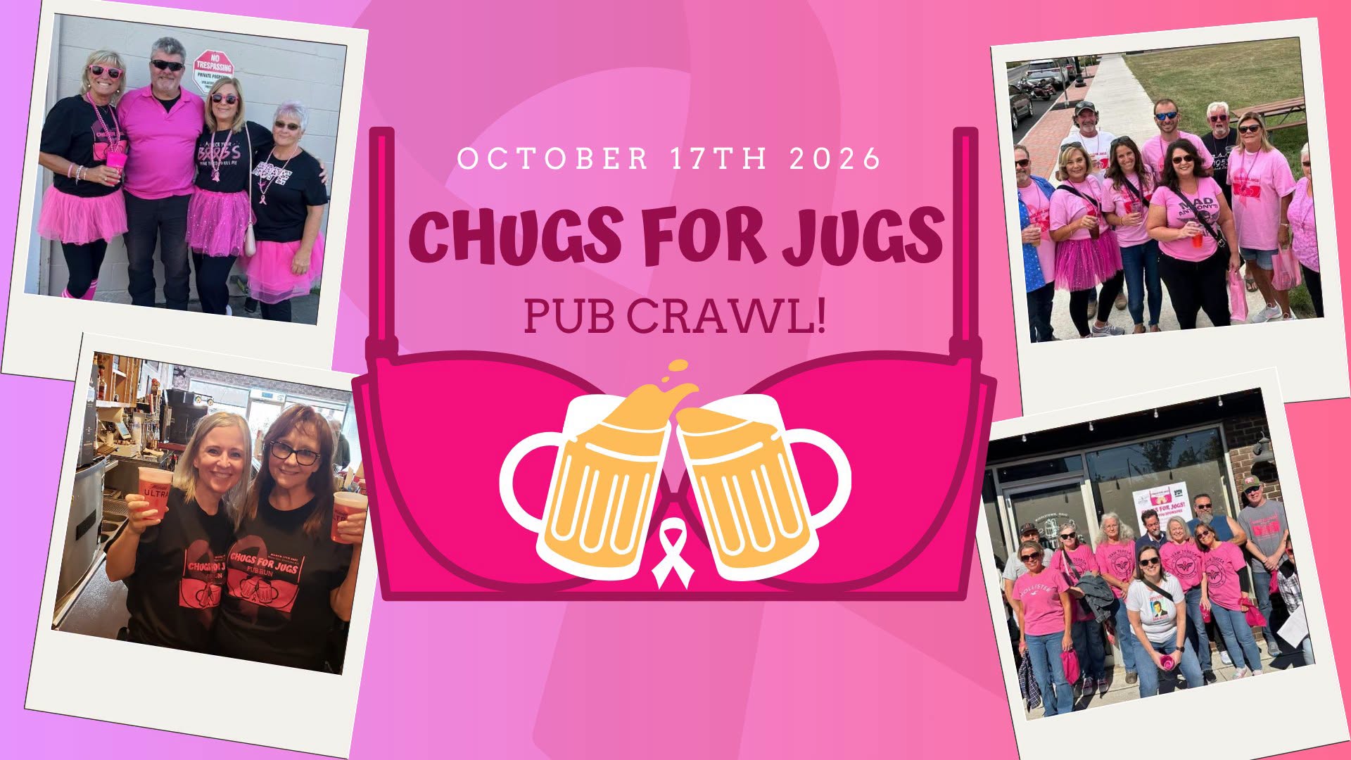 Chugs For Jugs Pub Crawl & Music