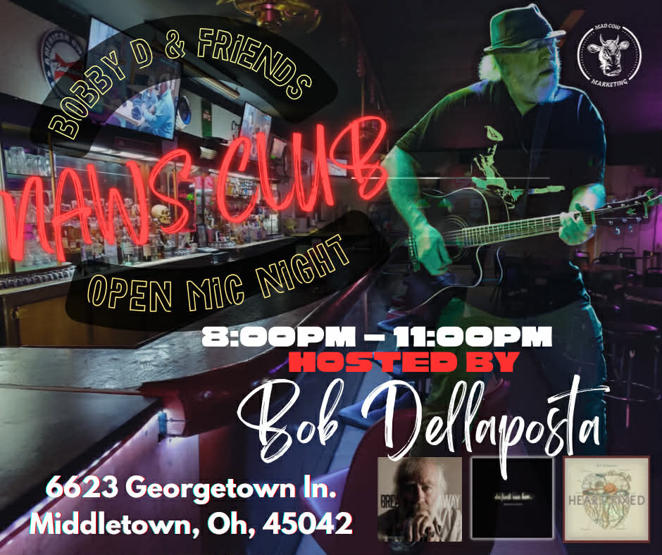 Bobby D & Friends Open Mic every Friday!